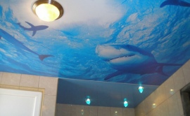 Сатиновый потолок Сатиновый потолок